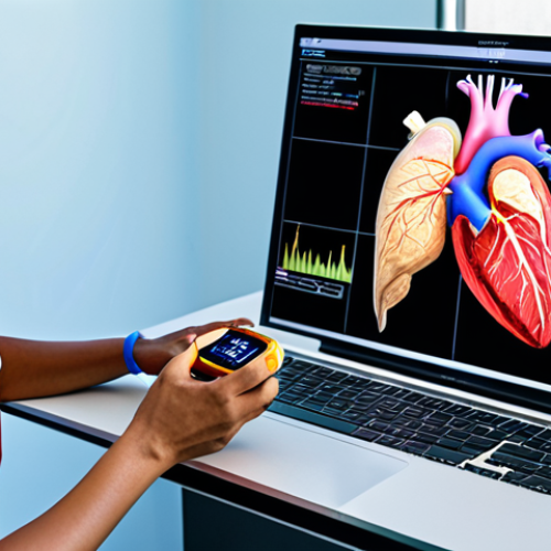 Home 14 **
A diverse group of healthcare professionals (doctor, nurse, technician) collaborating remotely via a holographic display in a modern, brightly lit virtual command center. The display shows real-time patient data (heart rate, blood pressure, glucose levels) overlaid on a 3D anatomical model. Emphasize a sense of urgency, precision, and technological advancement. A wearable device (smartwatch) is prominently featured in the foreground, wirelessly transmitting data.
*Keywords:* Telehealth, remote monitoring, AI, emergency response, virtual care, data visualization, futuristic, medical technology.
**