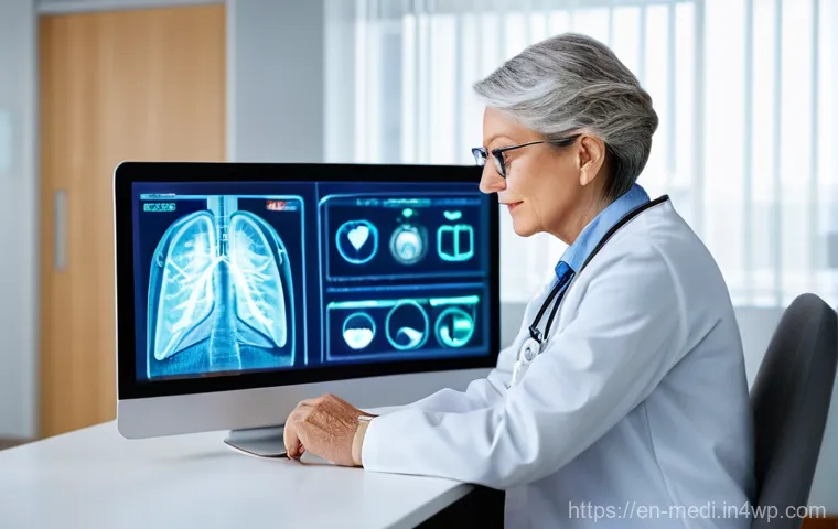 원격의료 서비스를 통한 원격 모니터링 - **Prompt Title: Empowered Home Health Monitoring**
    **Description:** A vibrant woman in her late ...